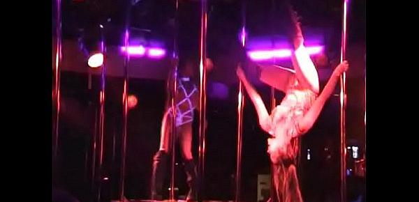  Striptease Show In Gogo Bar In Thailand